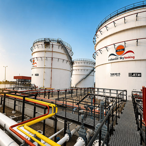 Construction of Aviation Fueling Farm